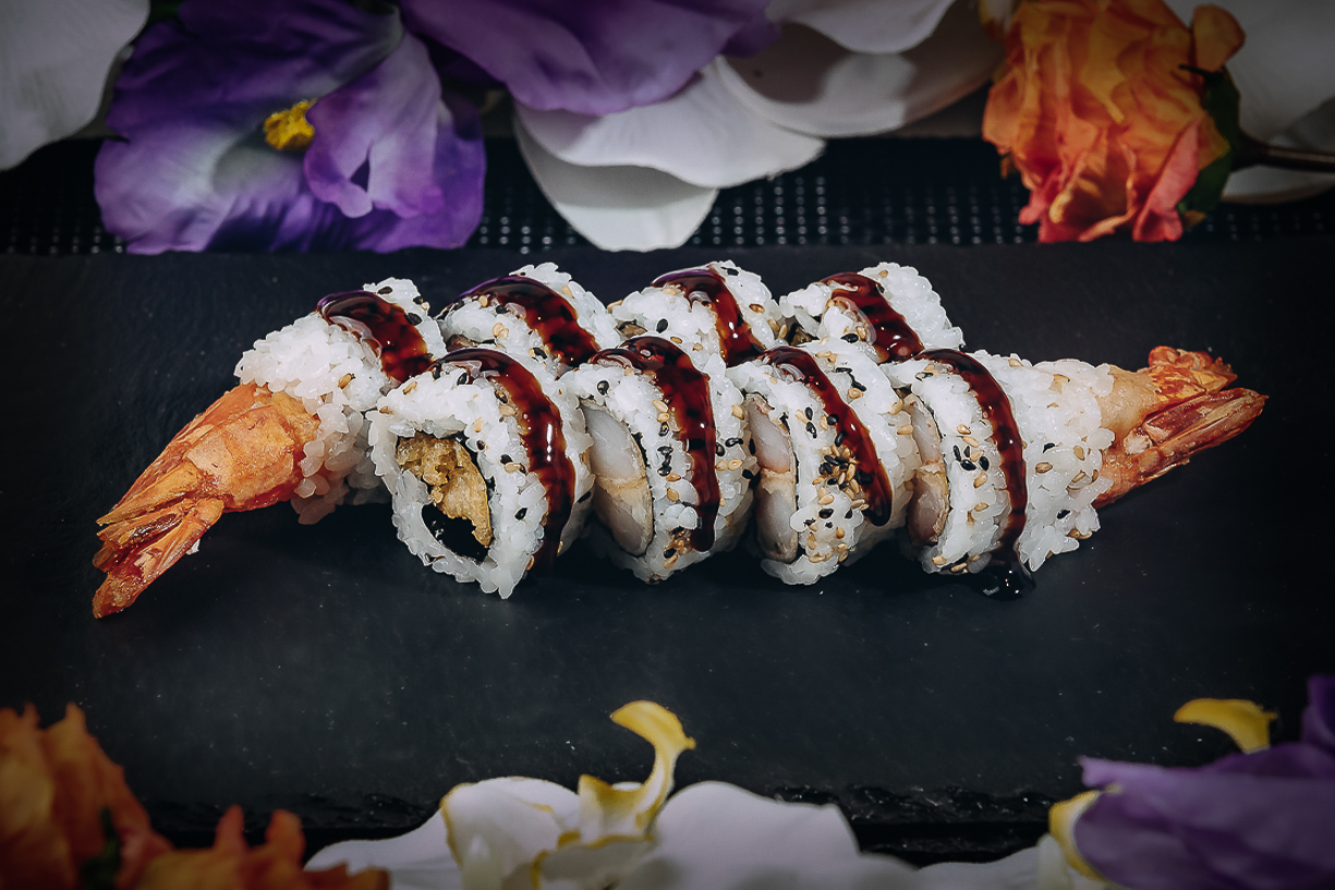 Uramaki Ebi Tempura Roll 8pz Junsei Sushi uramaki-ebi-tempura-roll-8pz-junsei-sushi