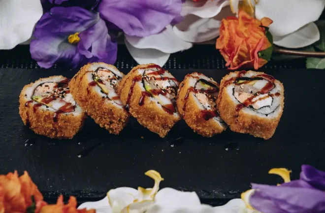 Il Futomaki del ristorante a Roma Junsei Sushi